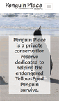 Mobile Screenshot of penguinplace.co.nz